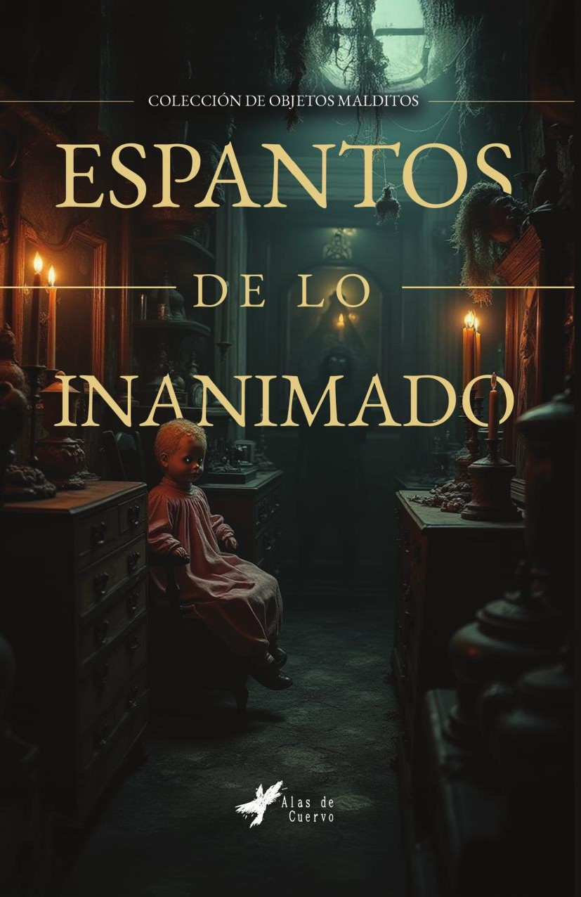 Portada de Espantos de lo inanimado · GRUPO EDITORIAL LETRAS NEGRAS S.A.S