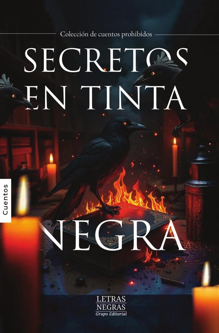 Portada de Secretos en tinta negra · GRUPO EDITORIAL LETRAS NEGRAS S.A.S
