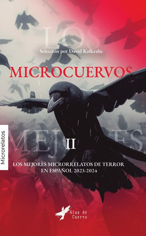 Portada de Microcuervos II · GRUPO EDITORIAL LETRAS NEGRAS S.A.S