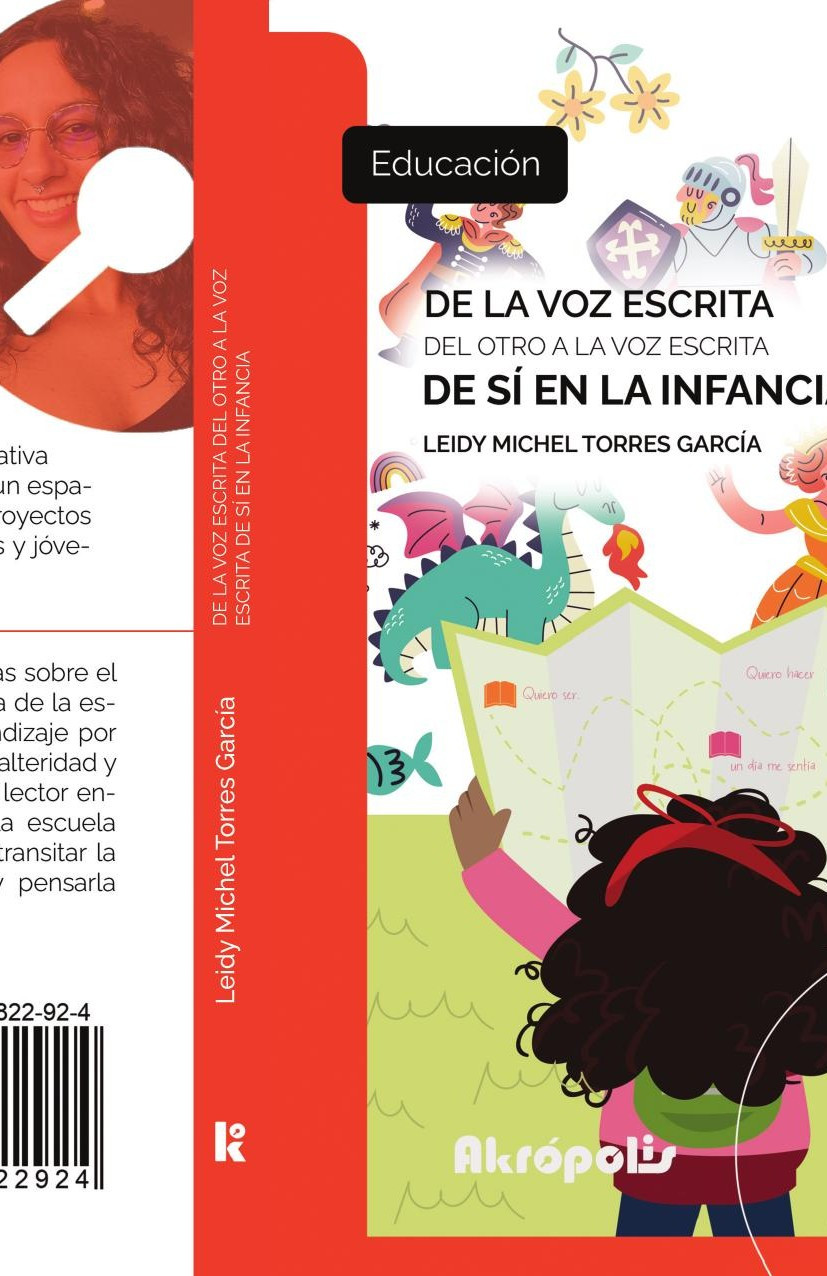 Portada de De la voz escrita del otro a la voz escrita de sí en la infancia · Leidy Michel Torres García