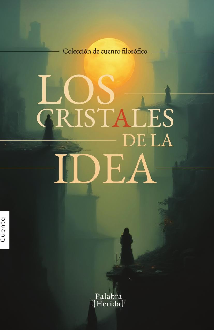 Portada de Los cristales de la idea · GRUPO EDITORIAL LETRAS NEGRAS S.A.S