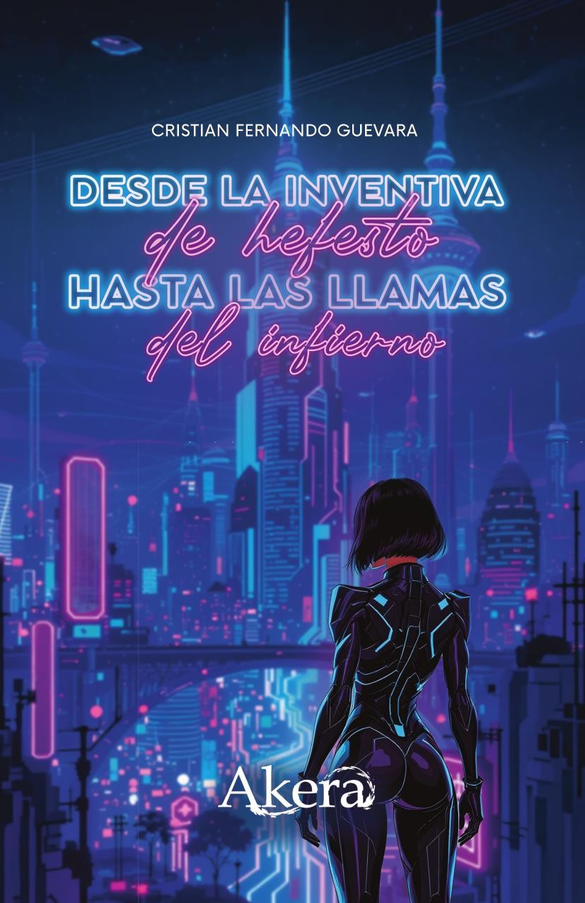 Portada de Desde la inventiva de Hefesto, hasta las llamas del infierno · Cristian Fernando Guevara Hincapié