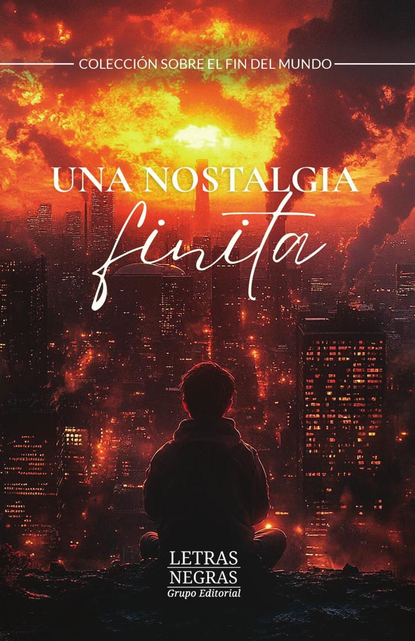 Portada de Una nostalgia finita · GRUPO EDITORIAL LETRAS NEGRAS S.A.S