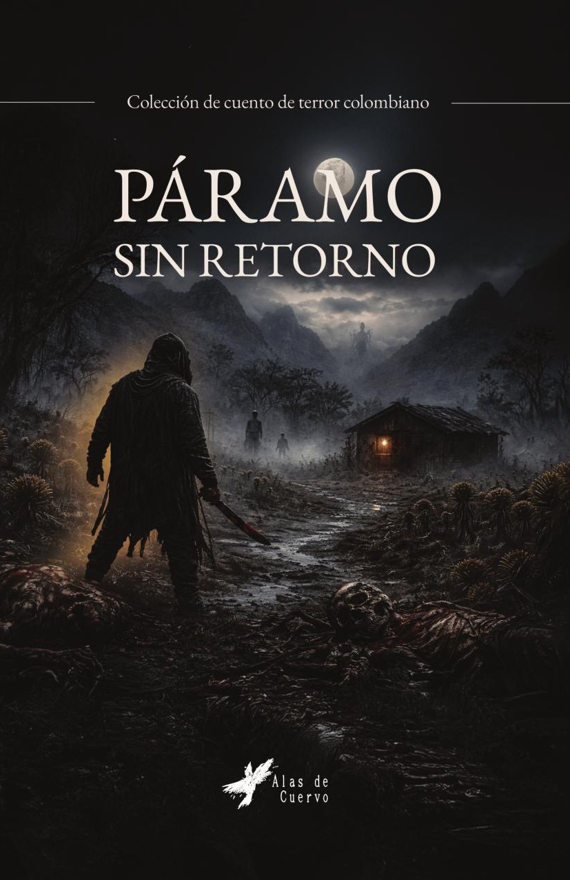 Portada de Páramo sin retorno · GRUPO EDITORIAL LETRAS NEGRAS S.A.S