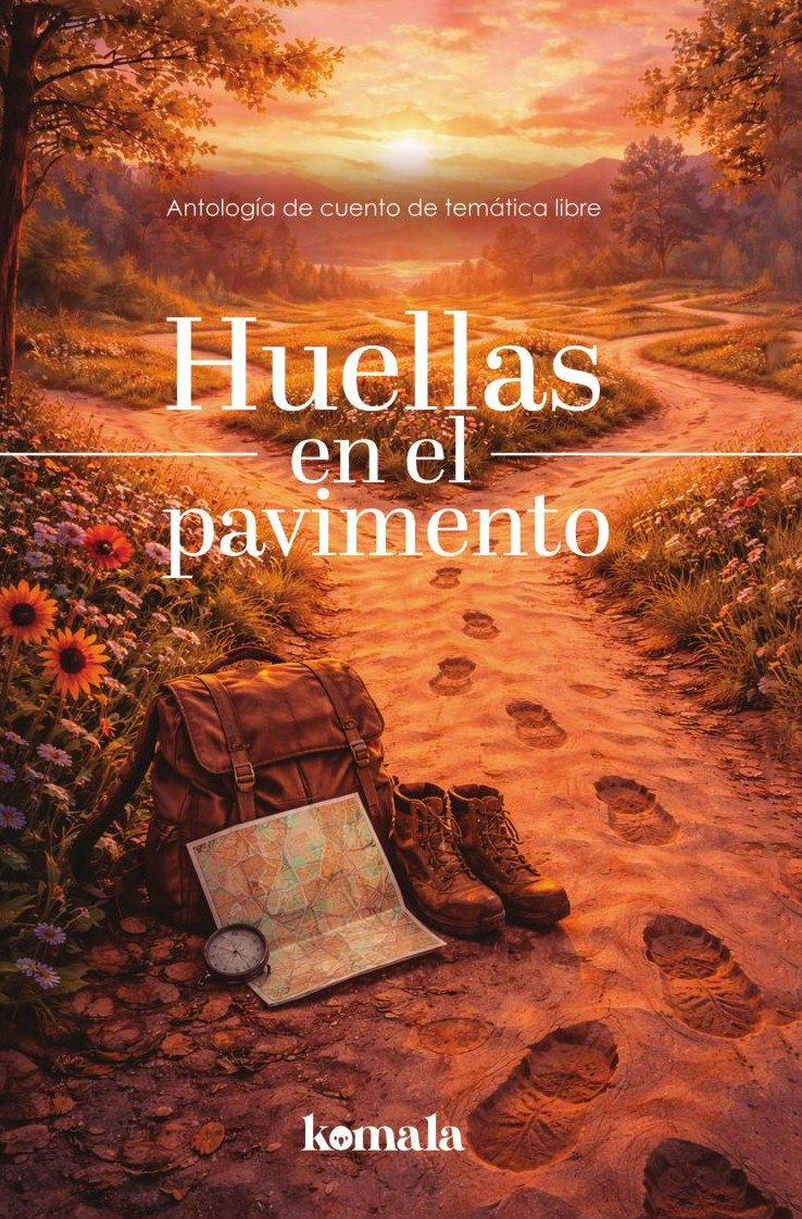 Portada de huellas en el pavimento · GRUPO EDITORIAL LETRAS NEGRAS S.A.S