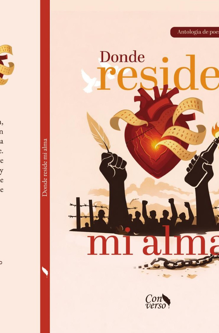 Portada de Donde reside mi alma · GRUPO EDITORIAL LETRAS NEGRAS S.A.S