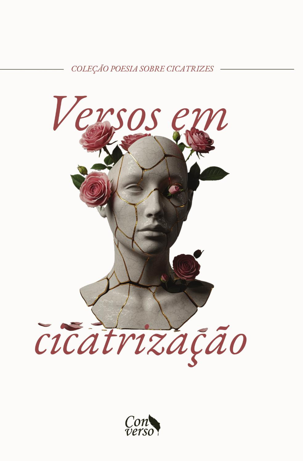 Portada de Versos em cicatrizaÛçÛão · GRUPO EDITORIAL LETRAS NEGRAS S.A.S