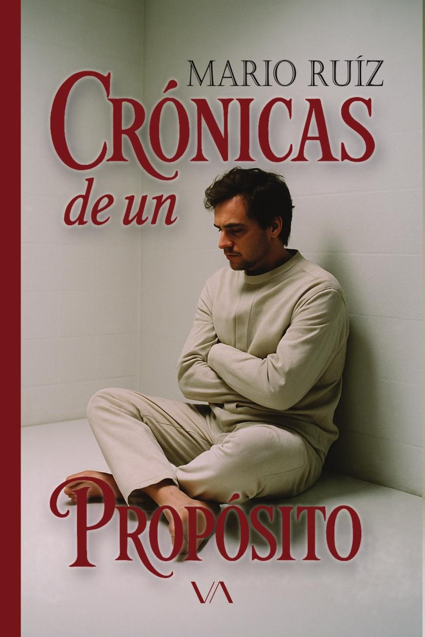Portada de Crónicas de un propósito · Mario Ruíz