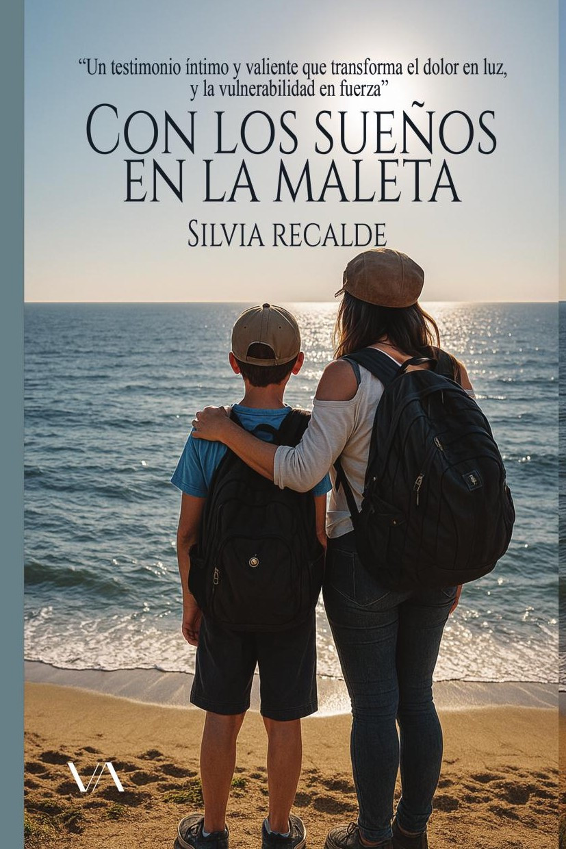 Portada de Con los sueños en la maleta · Silvia Recalde