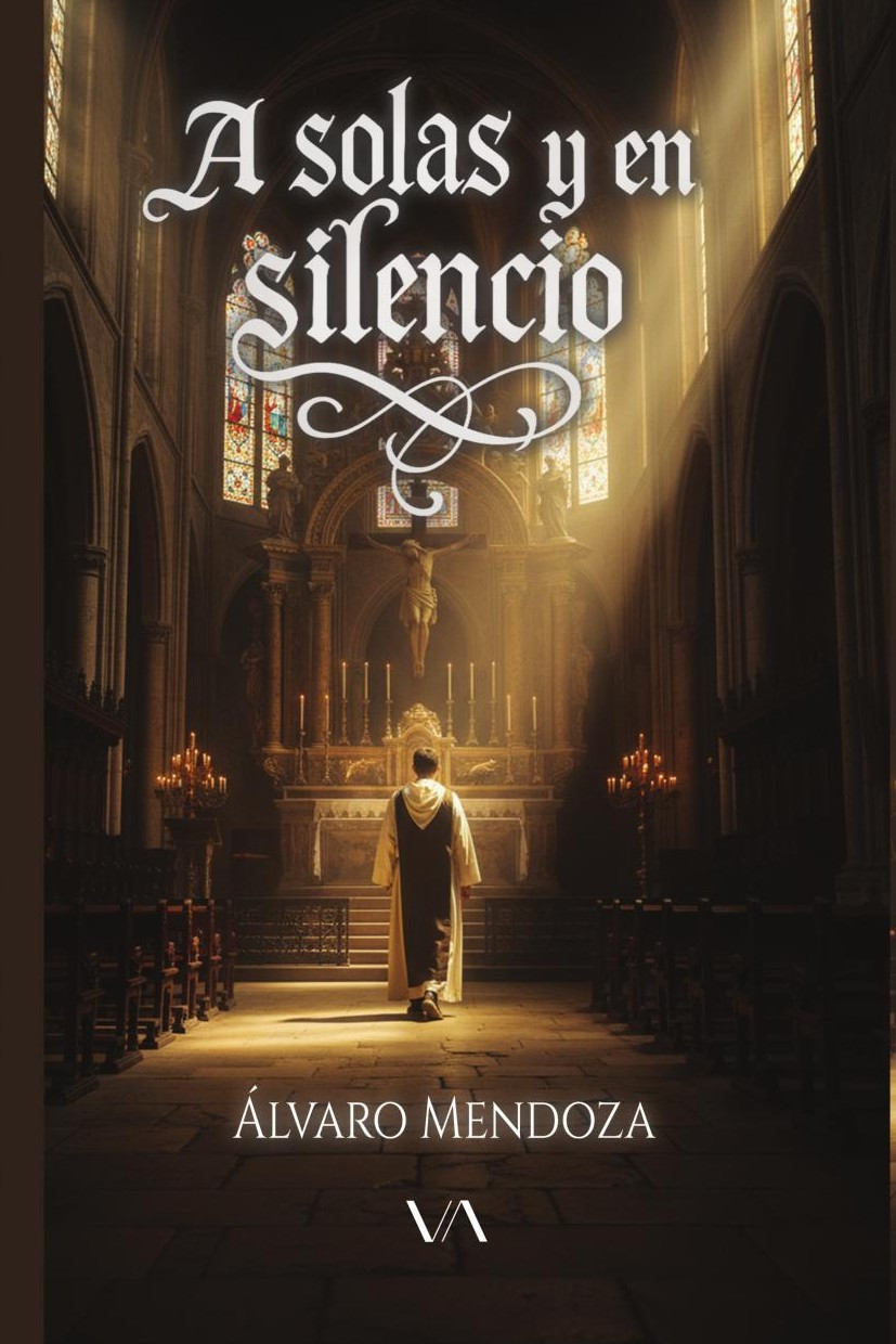 Portada de A solas y en silencio · Álvaro Mendoza