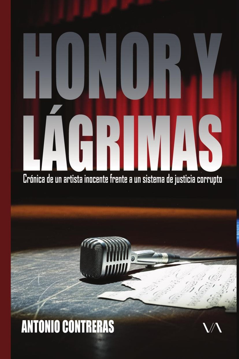 Portada de Honor y lágrimas · Elio Antonio Contreras Cruz