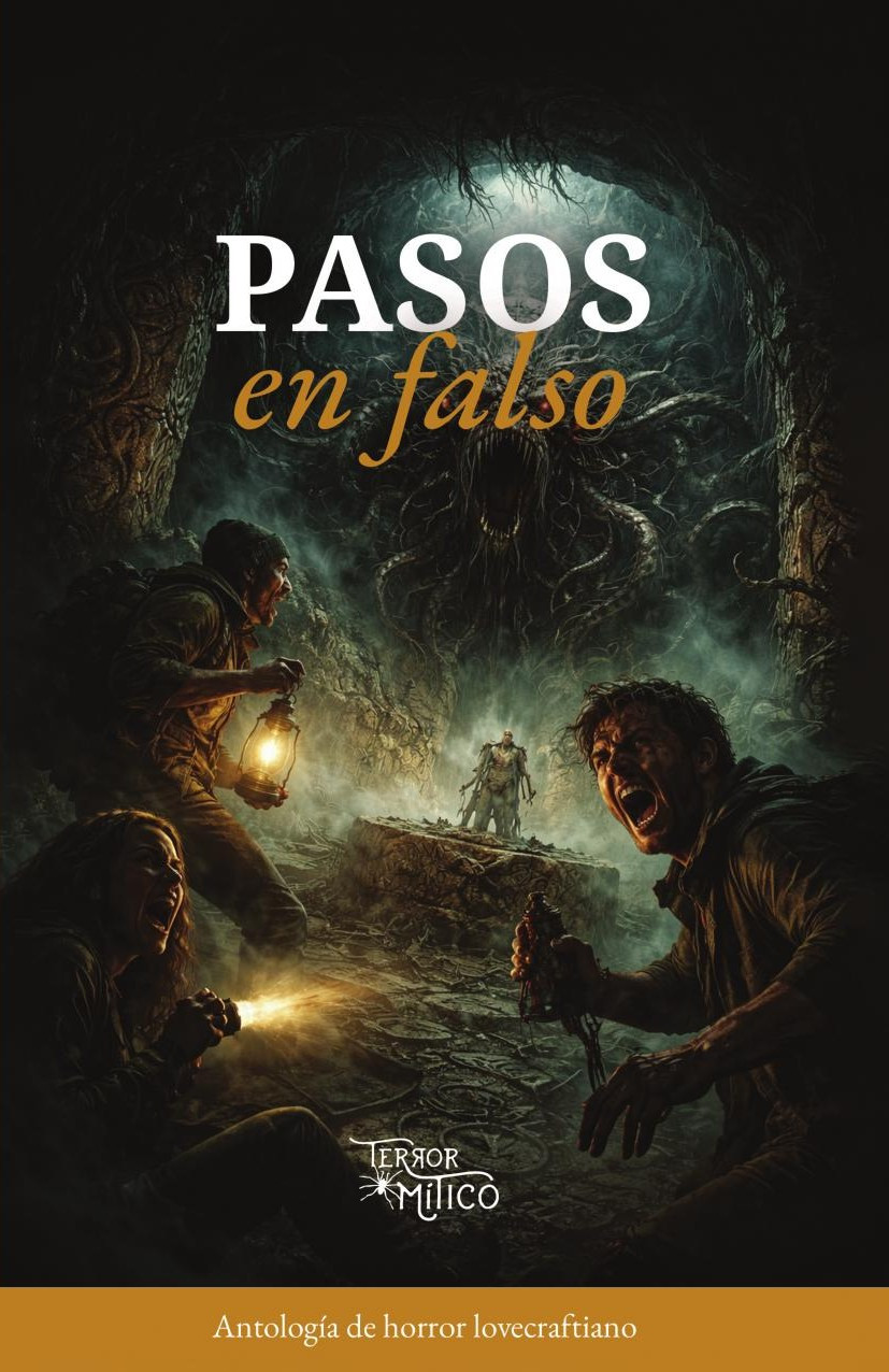 Portada de Pasos en falso · Editorial Mítico S.A.S.