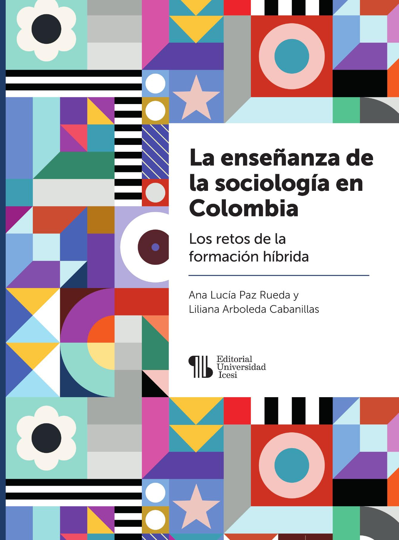 Portada de La enseñanza de la sociología en Colombia