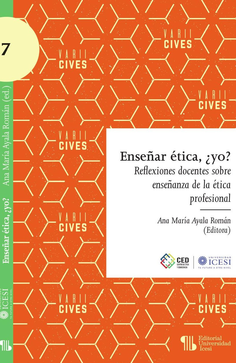 Portada de Enseñar ética, ¿yo?