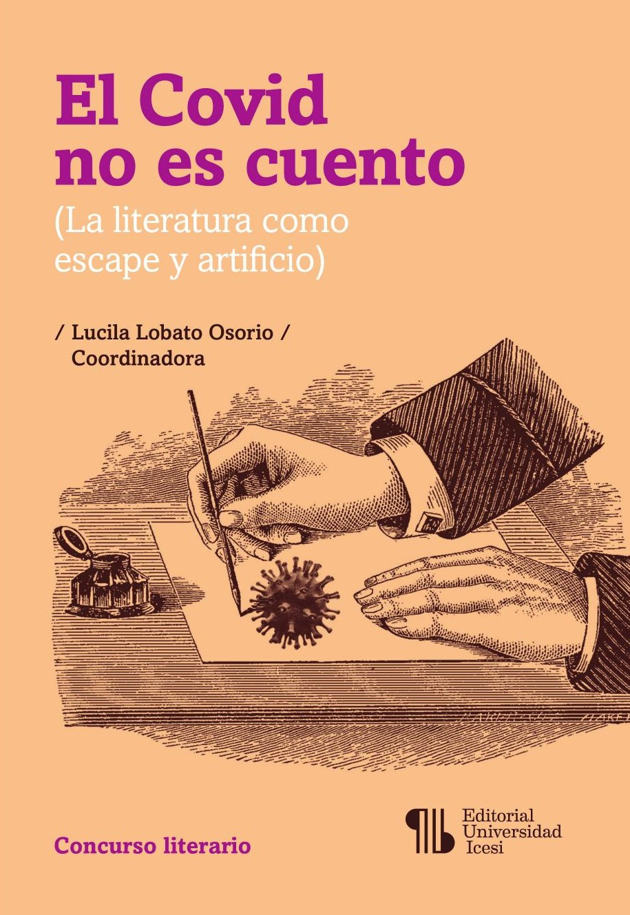 Portada de El Covid no es cuento · Lucila Lobato Osorio
