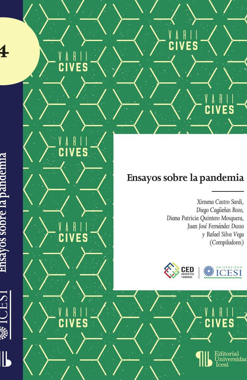 Portada de Ensayos sobre la pandemia