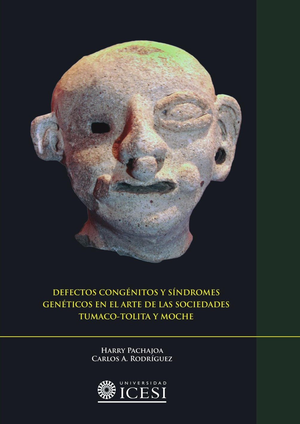 Portada de Defectos congénitos y síndromes genéticos en el arte de las sociedades Tumaco-Tolita y Moche