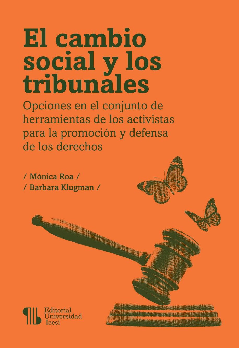 Portada de El cambio social y los tribunales
