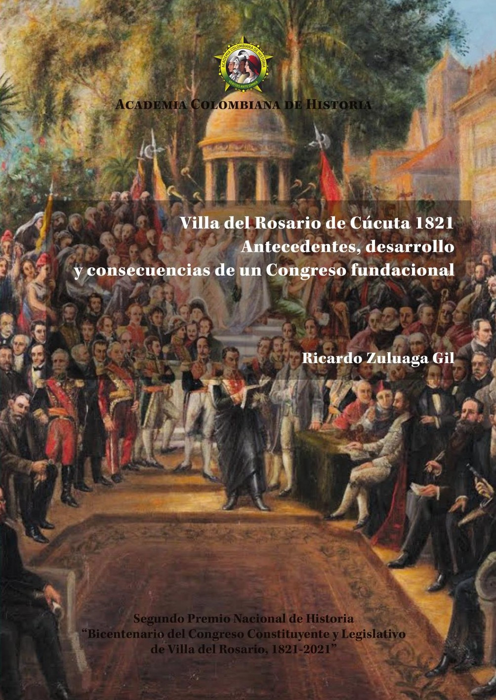 Portada de Villa del Rosario de Cúcuta 1821.