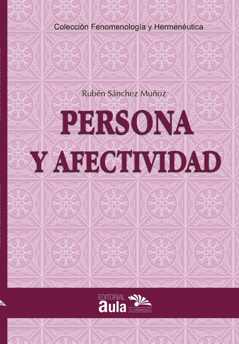 Portada de PERSONA Y AFECTIVIDAD.