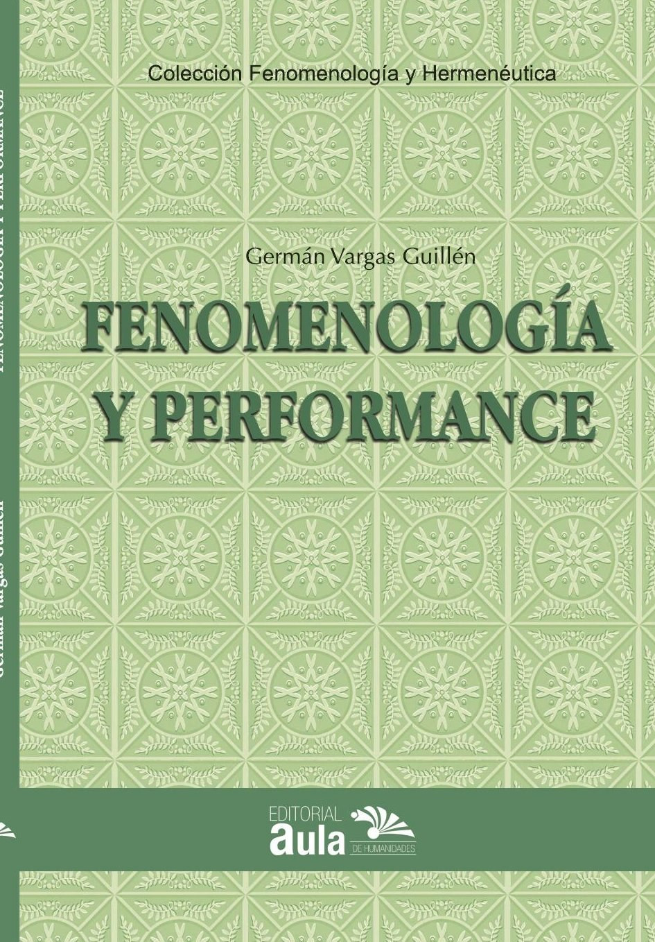 Portada de Fenomenología y Performance