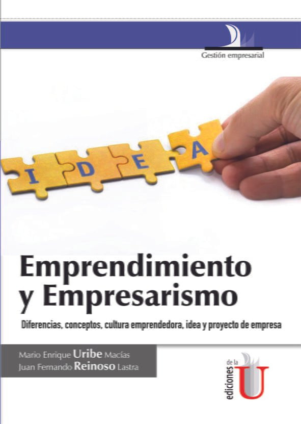Portada: Emprendimiento y empresarismo, diferencias, conceptos, cultura