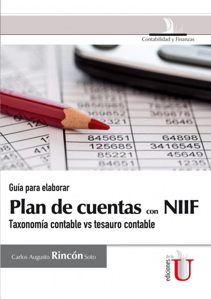 Portada: Guía para elaborar Plan de cuentas con NIIF, taxonomía contable vs tesauro contable