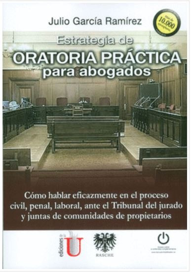 Portada de Estrategia de oratoria práctia para abogados