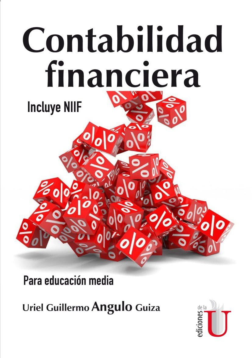 Portada de Contabilidad financiera. Incluye NIIF. Para educación media