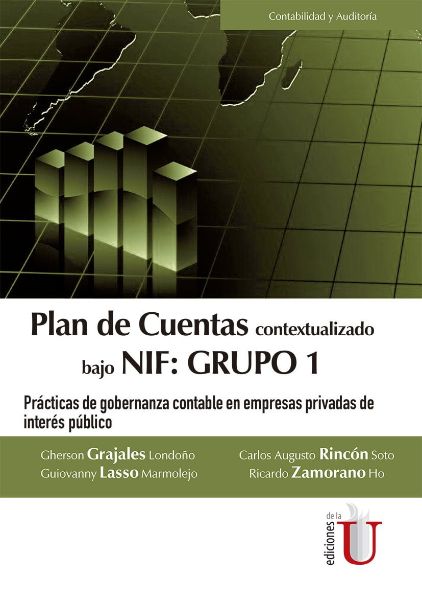 Portada de Plan de cuentas contextualizado bajo Nif: Grupo 1 prácticas de gobernanza contable en empresas privadas de interés público