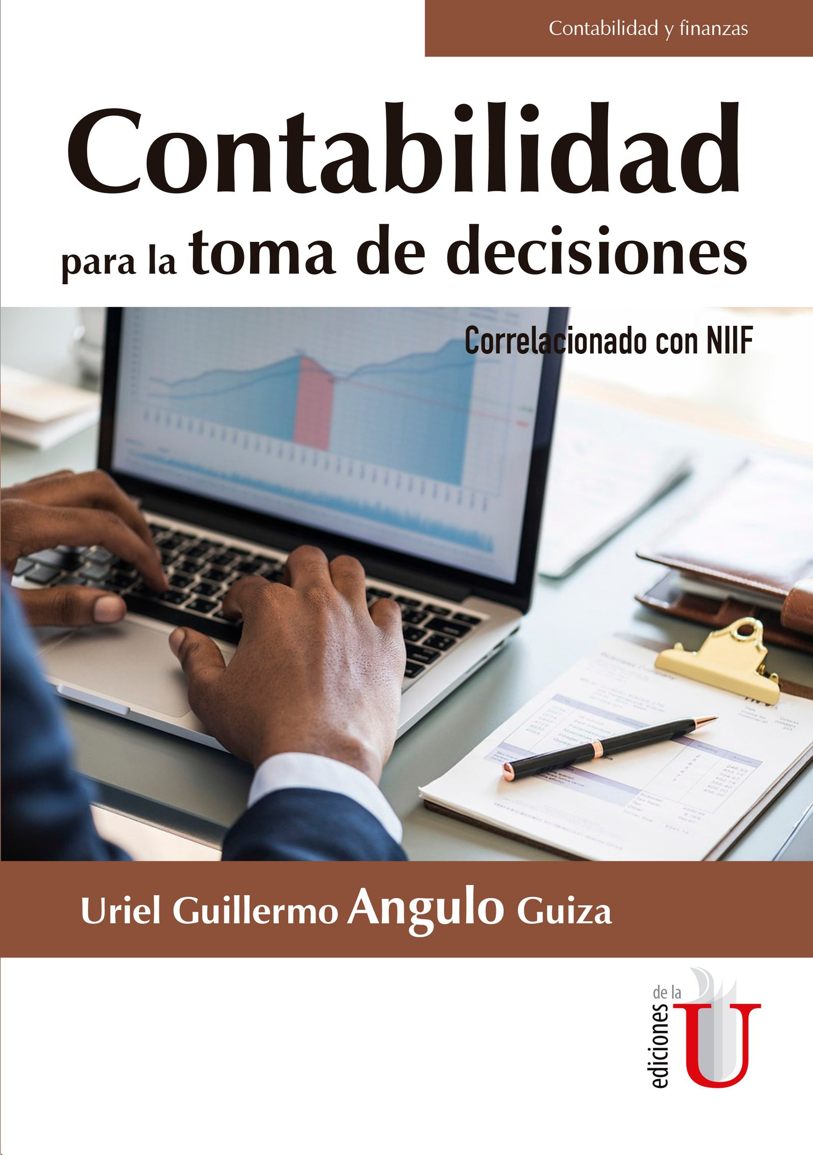 Portada de Contabilidad para la toma de decisiones correlacionado con NIIF