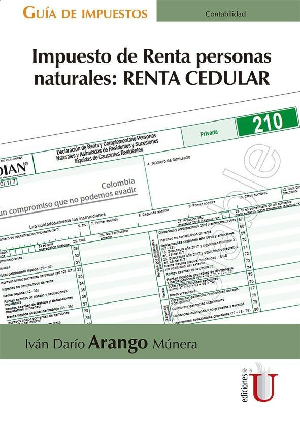 Portada de Impuesto de Renta personas naturales: RENTA CEDULAR