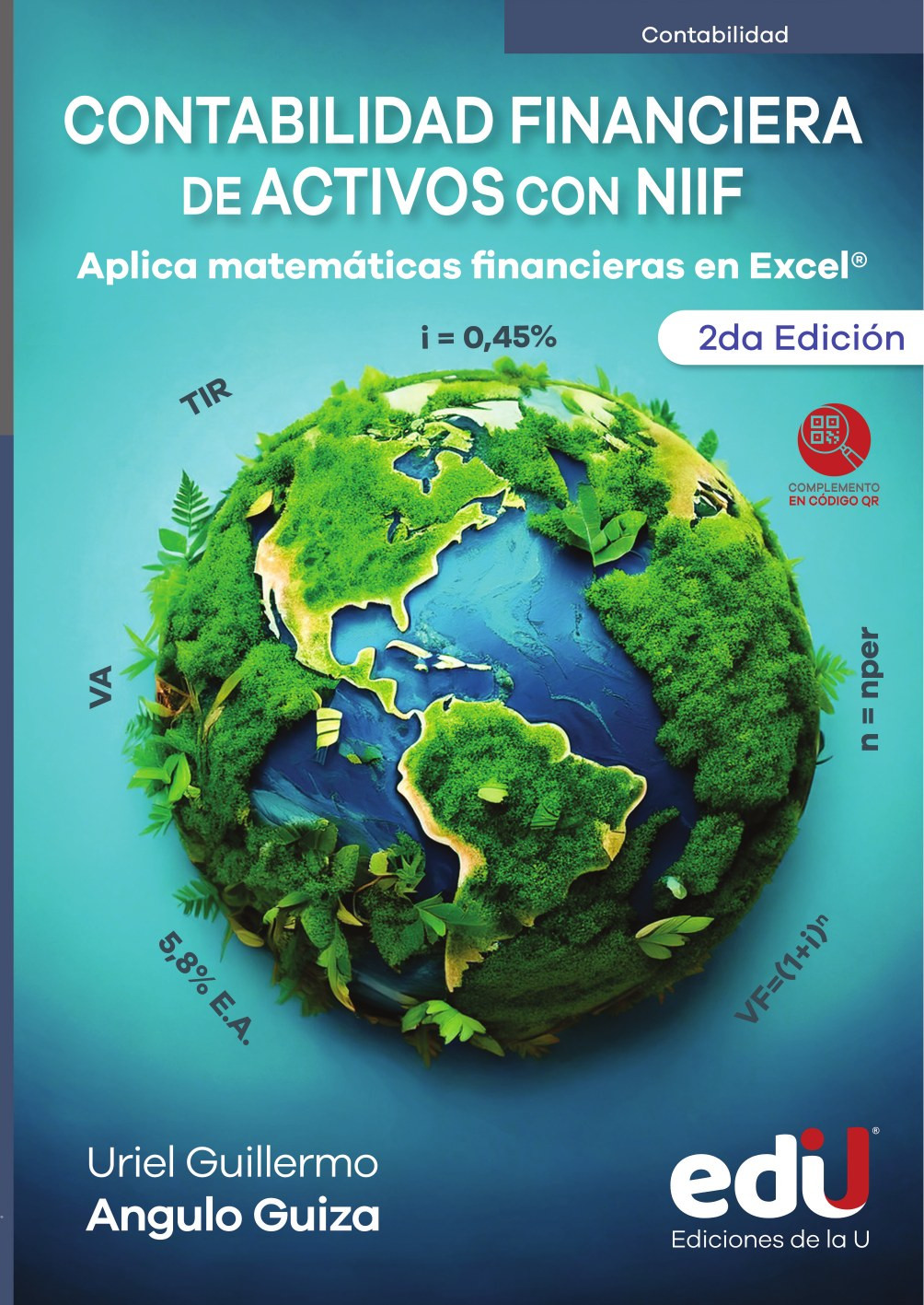 Portada: Contabilidad financiera de activos con NIIF