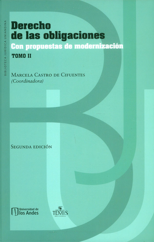 Portada de Derecho de las obligaciones: Con propuestas de modernización Tomo II