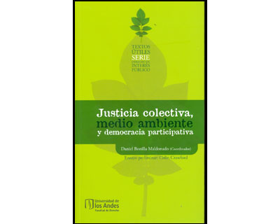 Portada de Justicia colectiva, medio ambiente y democracia participativa