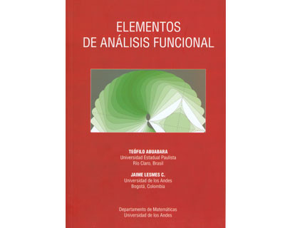 Portada de Elementos de análisis funcional · Varios autores