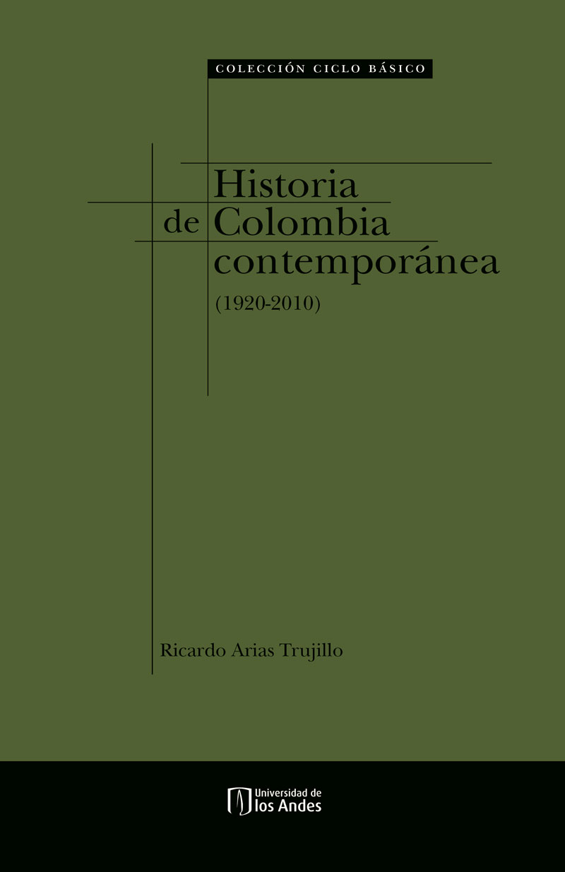 Portada de Historia de Colombia Contemporánea (1920-2010)