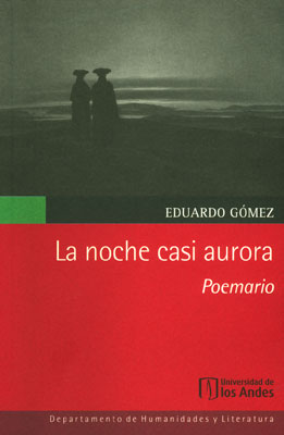 Portada de La noche casi aurora. Poemario