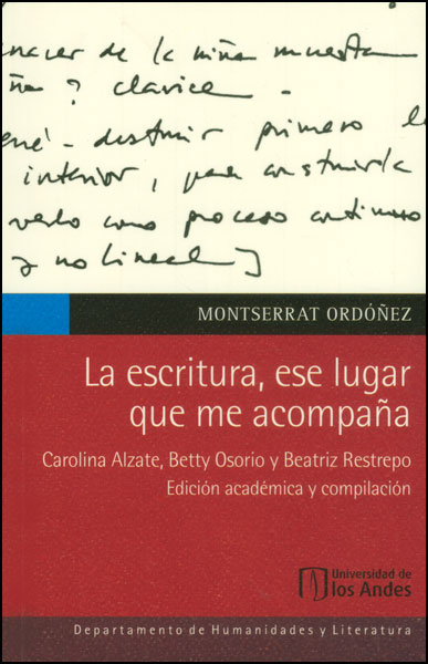 Portada de La escritura, ese lugar que me acompaña
