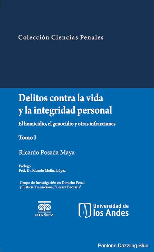 Portada de Delitos contra la vida y la integridad personal