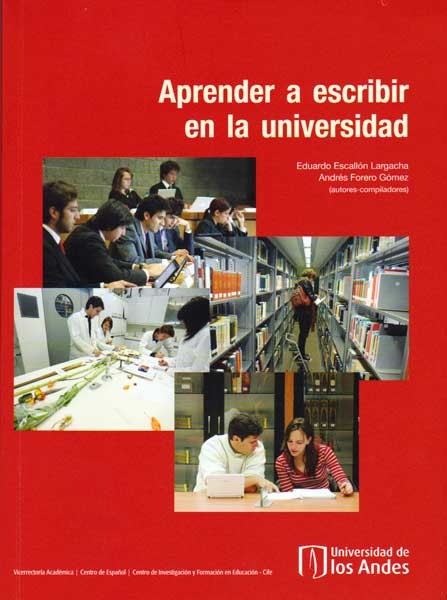 Portada de Aprender a escribir en la universidad