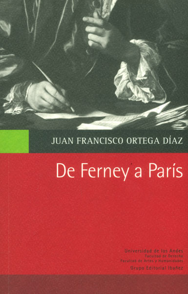 Portada de De Ferney a París · Juan Francisco Ortega Díaz