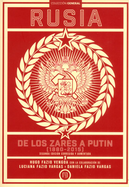 Portada de Rusia, de los zares a Putin (1880-2015)