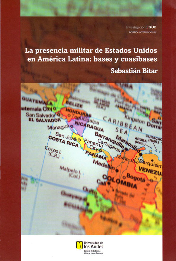 Portada de La presencia militar de Estados Unidos en América Latina: bases y cuasibases