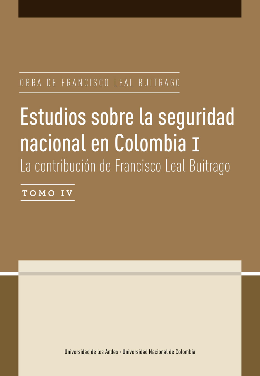 Portada de Estudios sobre la seguridad nacional en Colombia I Tomo IV · Angelika .Wills Otero , Laura Rettberg