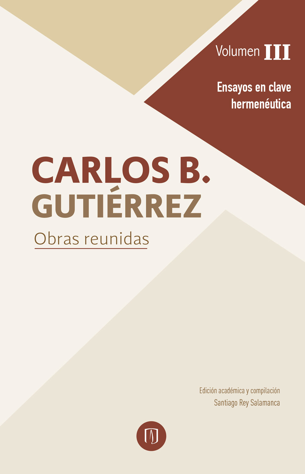 Portada de Carlos B. Gutiérrez. Obras reunidas