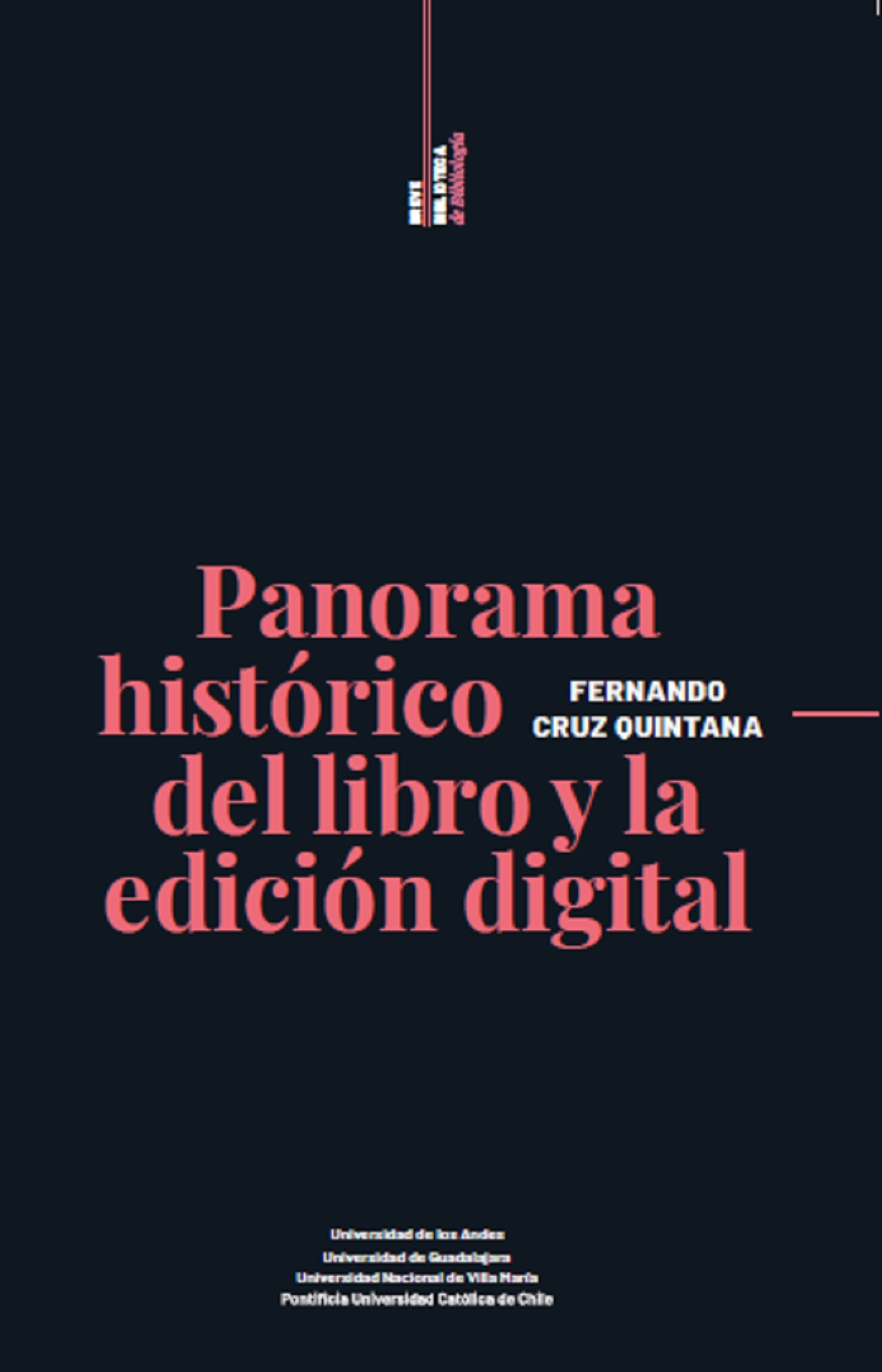 Portada de Panorama histórico del libro y la edición digital