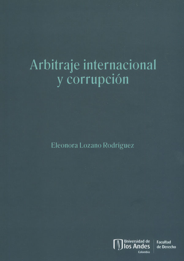 Portada de Arbitraje internacional y corrupción