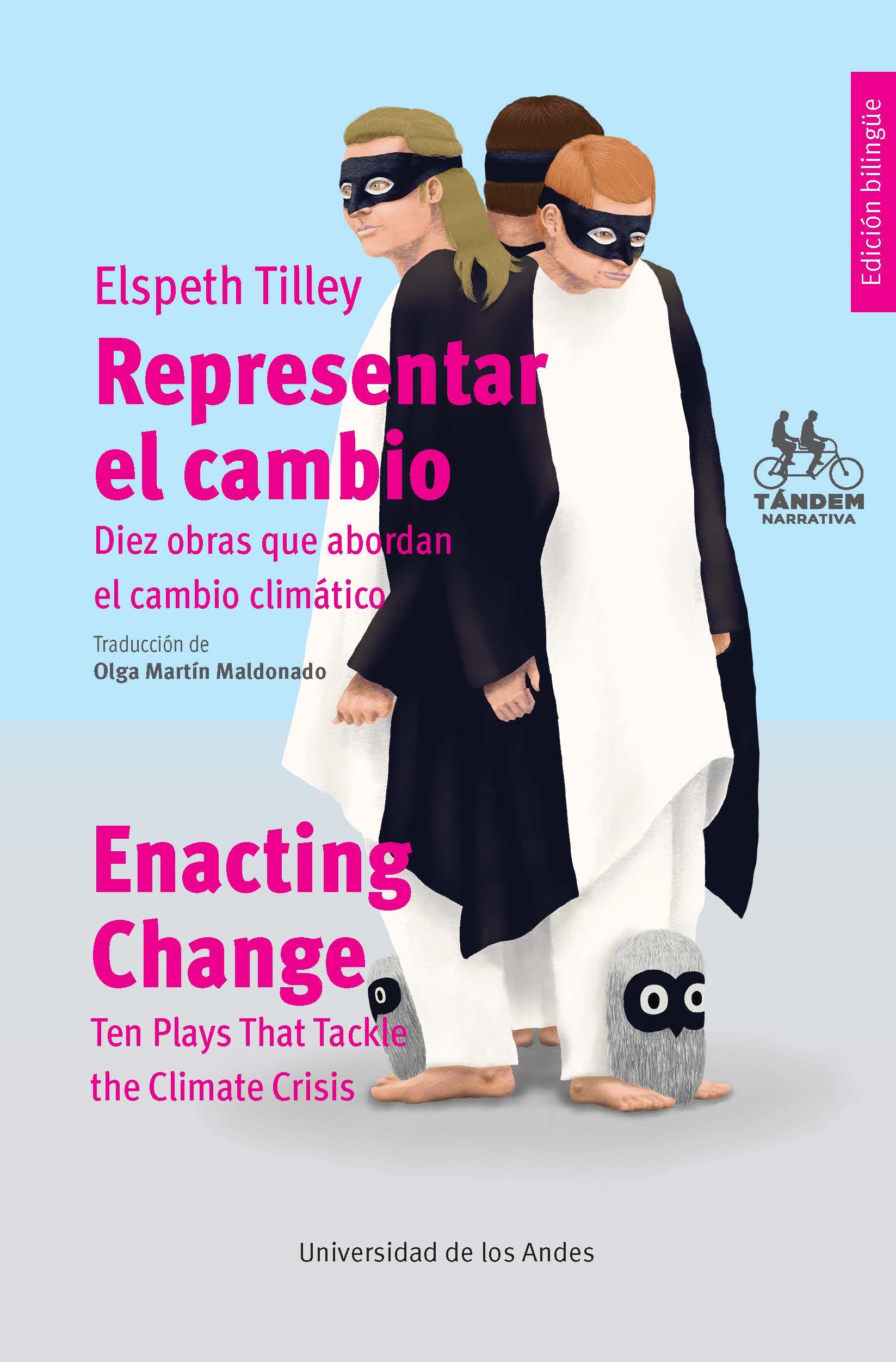 Portada de Representar el cambio / Enacting change · Elspeth Tilley