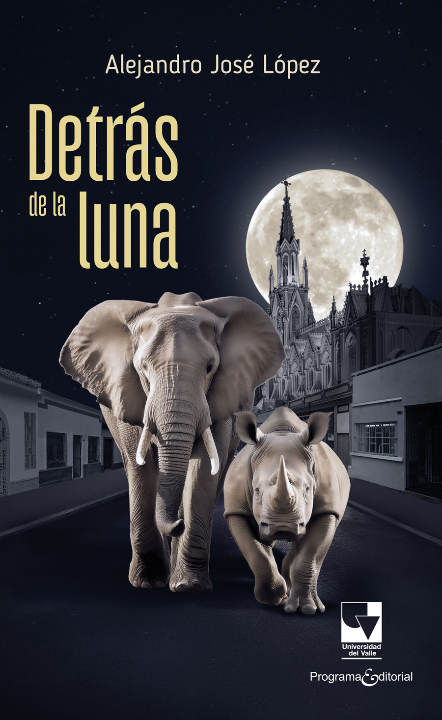 Portada de Detrás de la luna